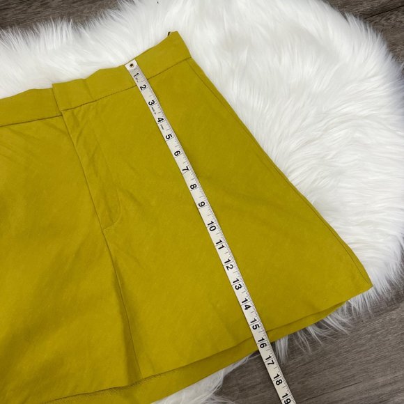 Zara Linen Viscose Mini Skirt Womens Small - Picture 9 of 9